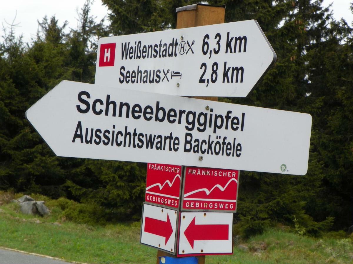 Ferienwohnung Am Weissenstaedter See Weißenstadt Eksteriør billede